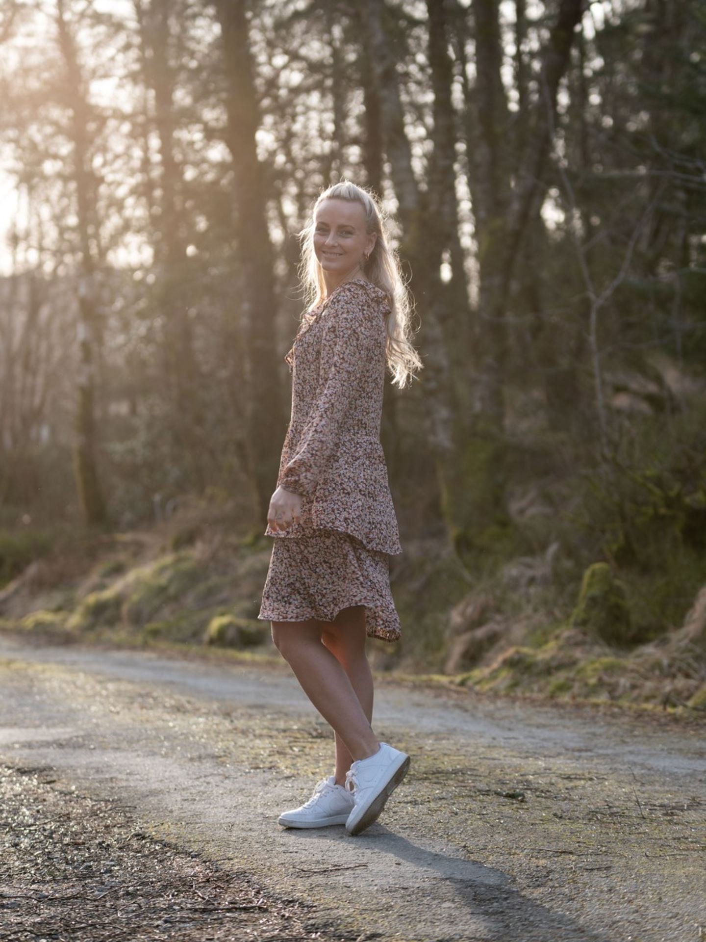 Merila Rikkelie Long Sleeve Dress