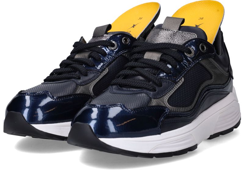 Xsensible Milau Stretchwalker Sneakers Blauw Dames