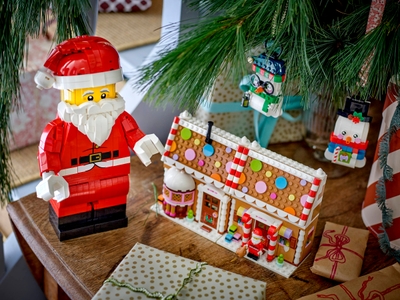 LEGO Grote minifiguur van de Kerstman (40820)