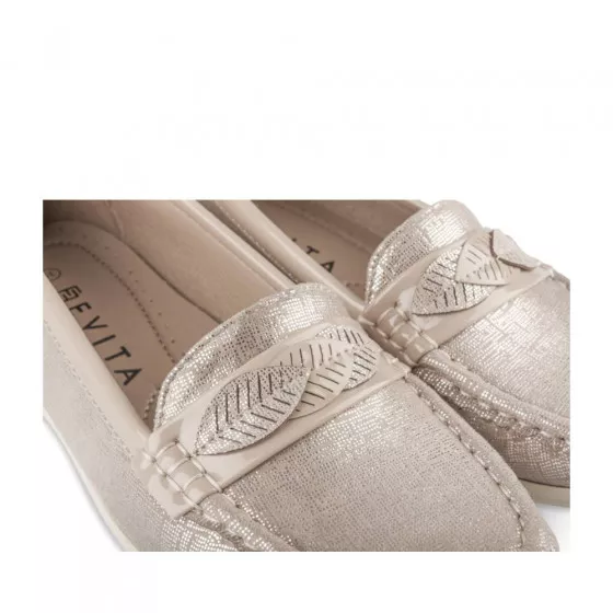 Mocassins GRIS EVITA