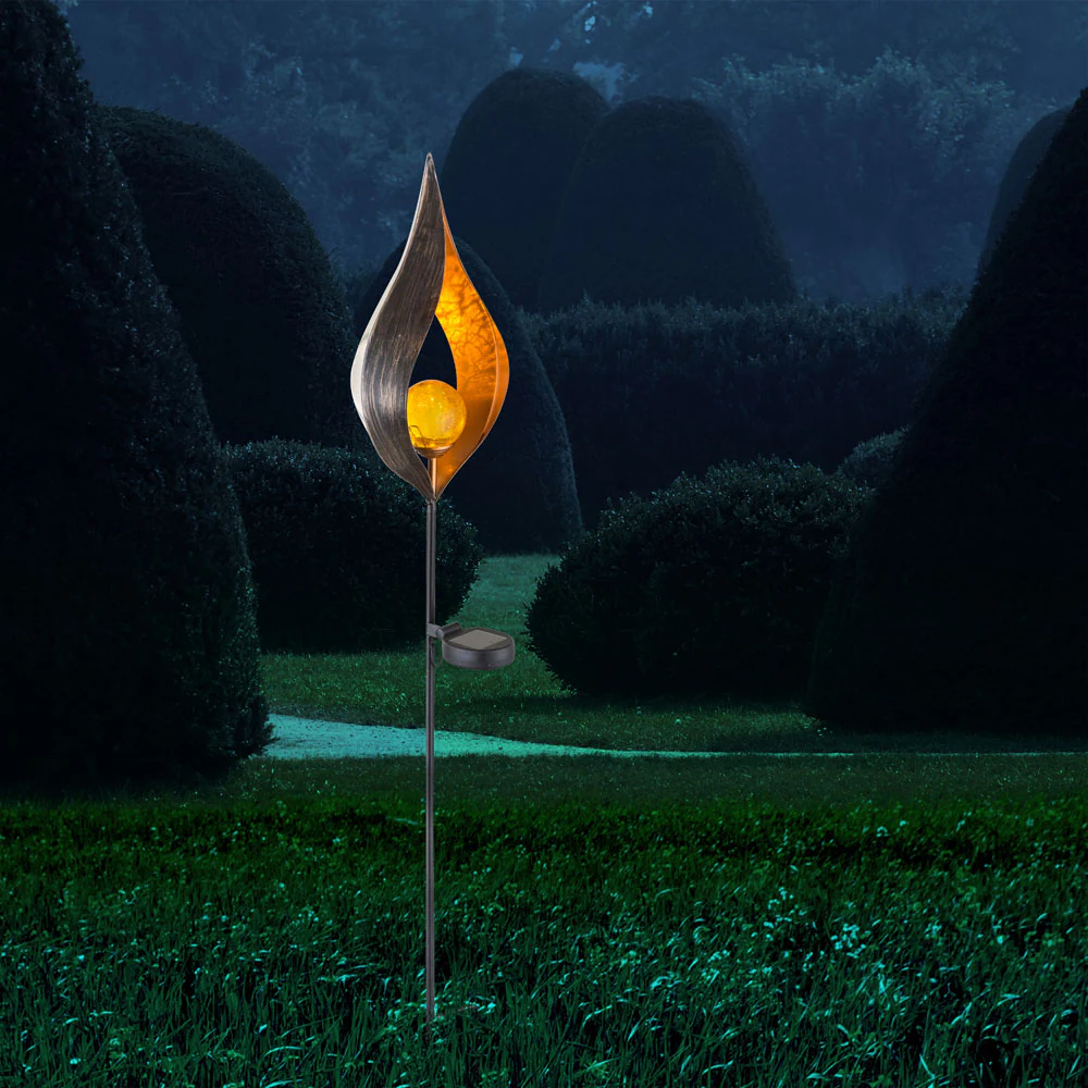 Design LED Solarleuchte für den Außenbereich