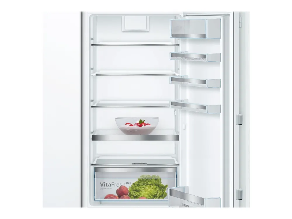 Bosch Serie | 6 KIS87ADD0 - Køleskab/fryser - bund-fryser - til indbygning - niche - bredde: 56 cm - dybde: 55 cm - højde: 177.5 cm - 270 liter - Klasse D