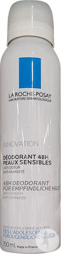 La Roche-Posay Déodorant 48h Peaux Sensibles Spray 150ml