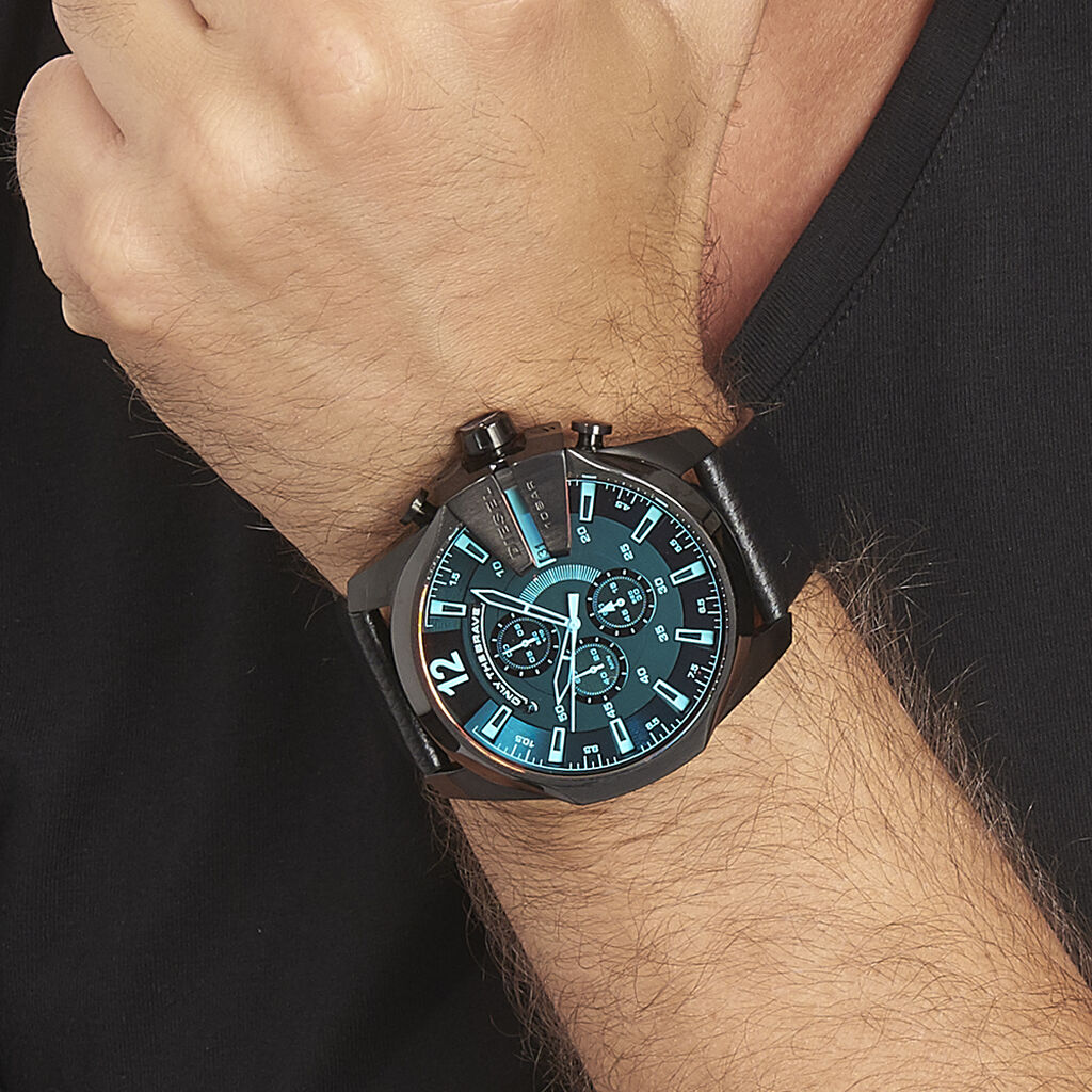 Montre Diesel Mega Chief Noir