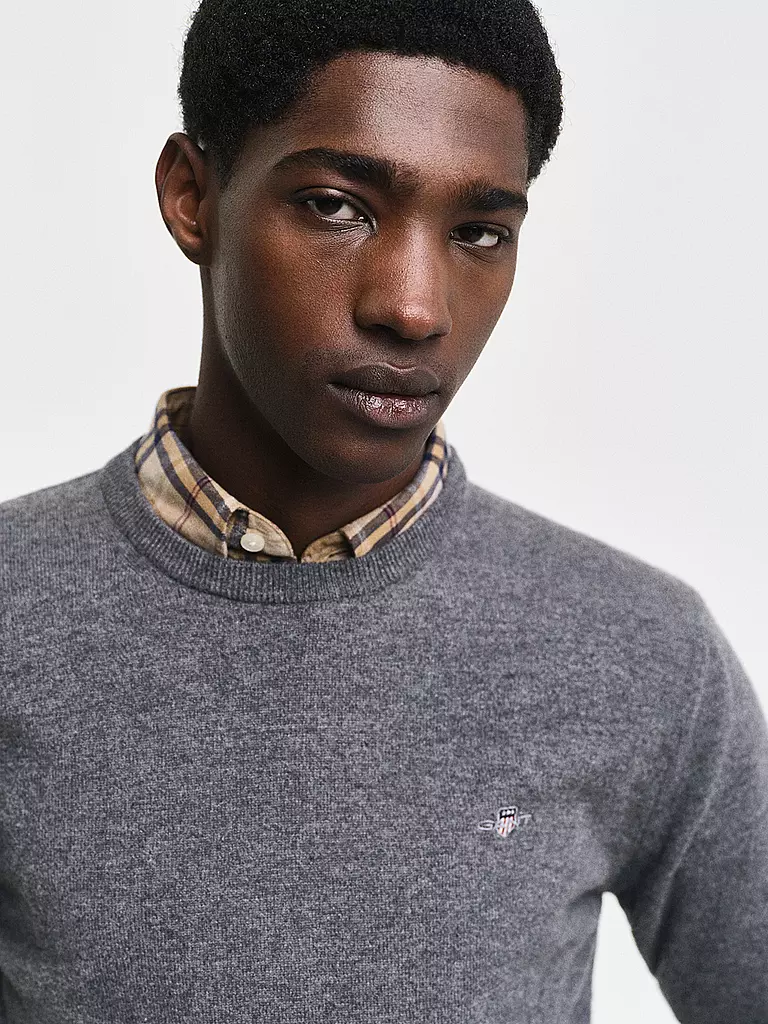GANT Pullover grau
