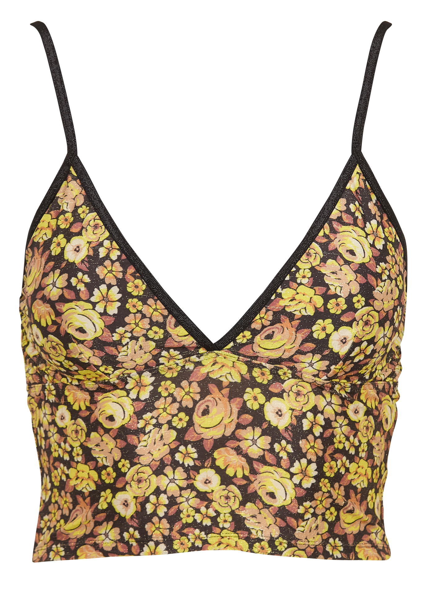 CHARLYE - Bustier imprimé pailletté | Multicolore