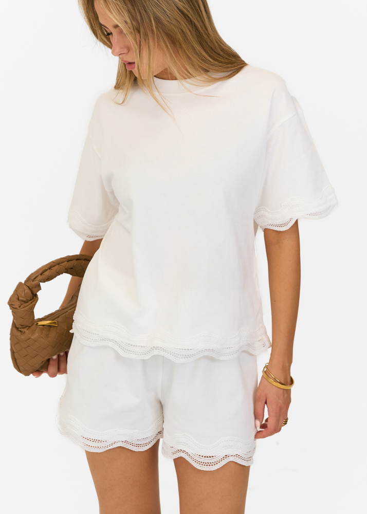 Yarah t-shirt wit