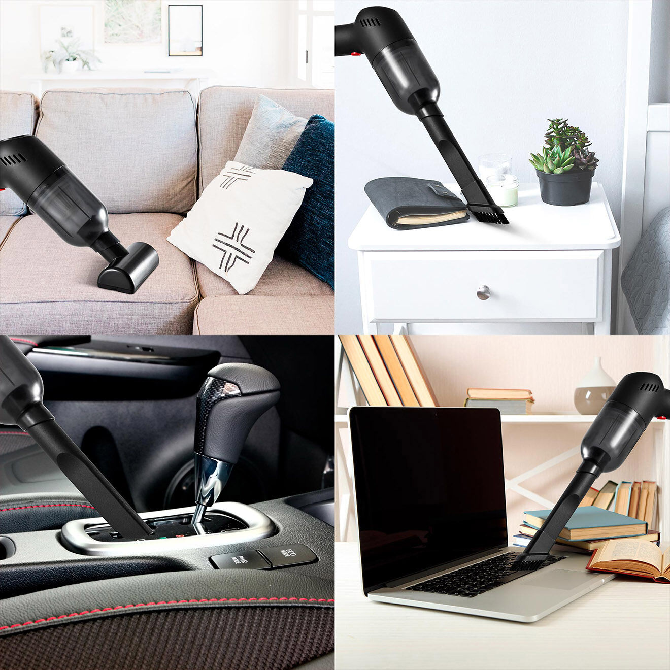 Vortex Aspirateur à main sans fil noir