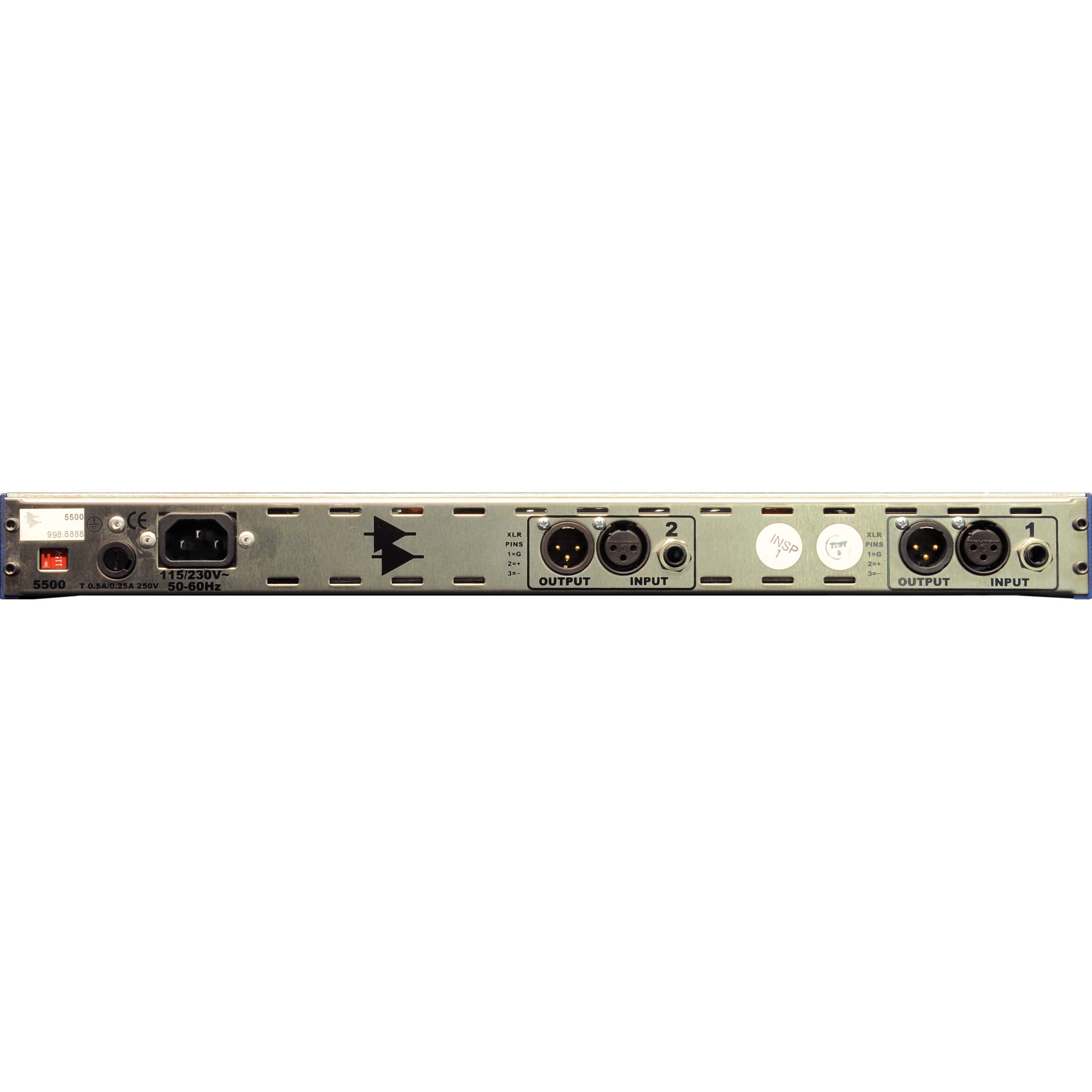 API Audio 5500 2x 4-bands equalizer 19