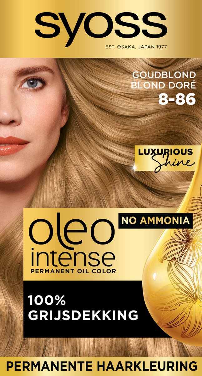 Syoss Oleo 8-86 G Donker Blond (1 stuk)