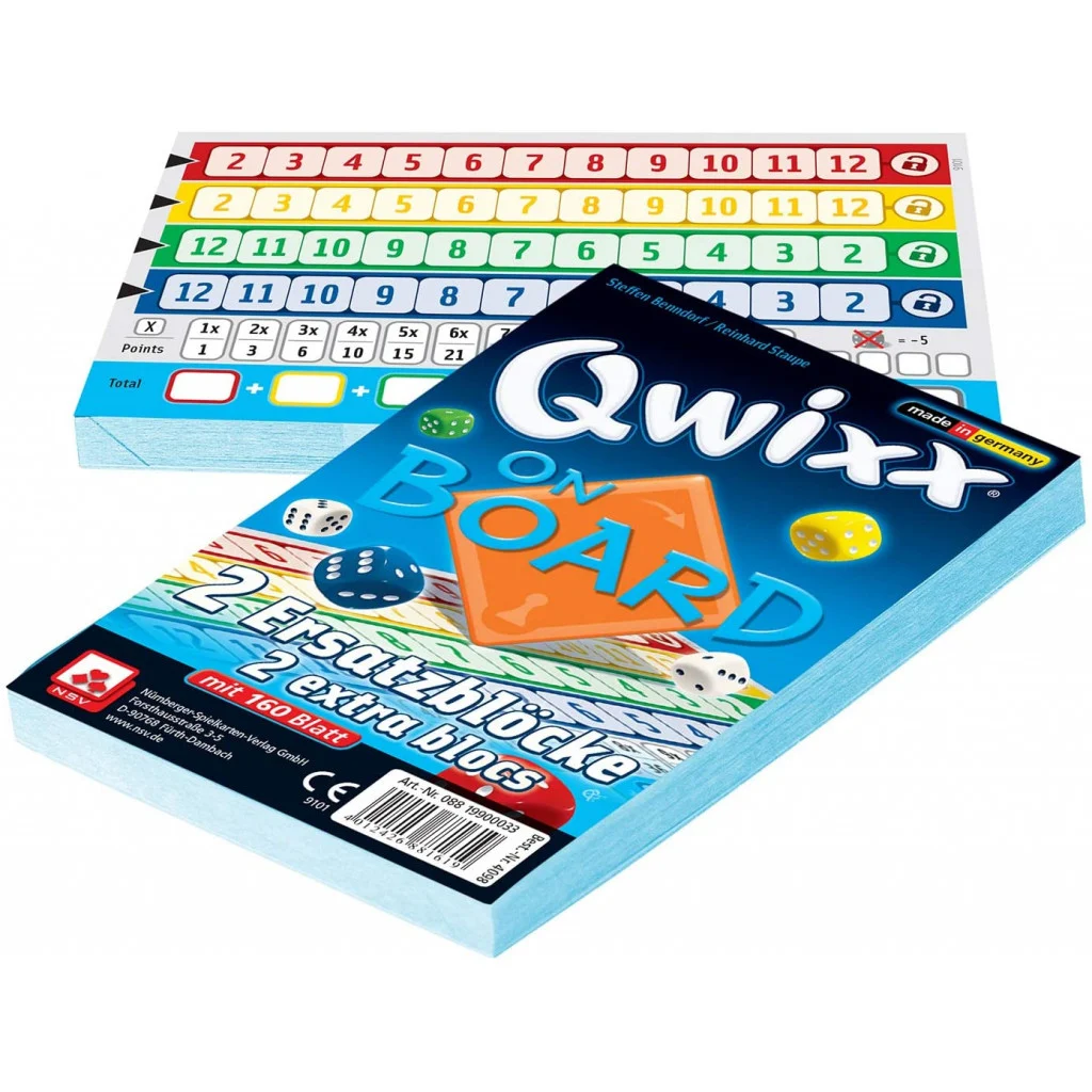 Qwixx on Board - Blocs supplémentaires