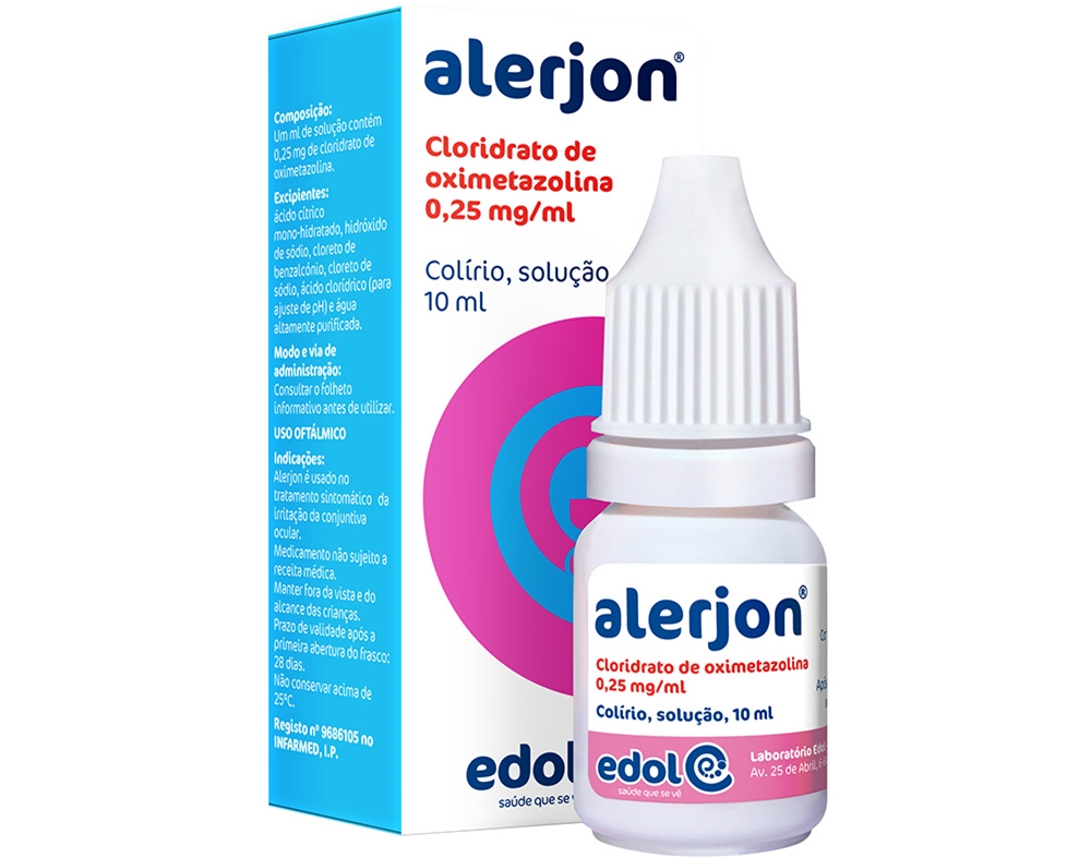 COLÍRIO ALERJON 0.25MG/ML 10ML