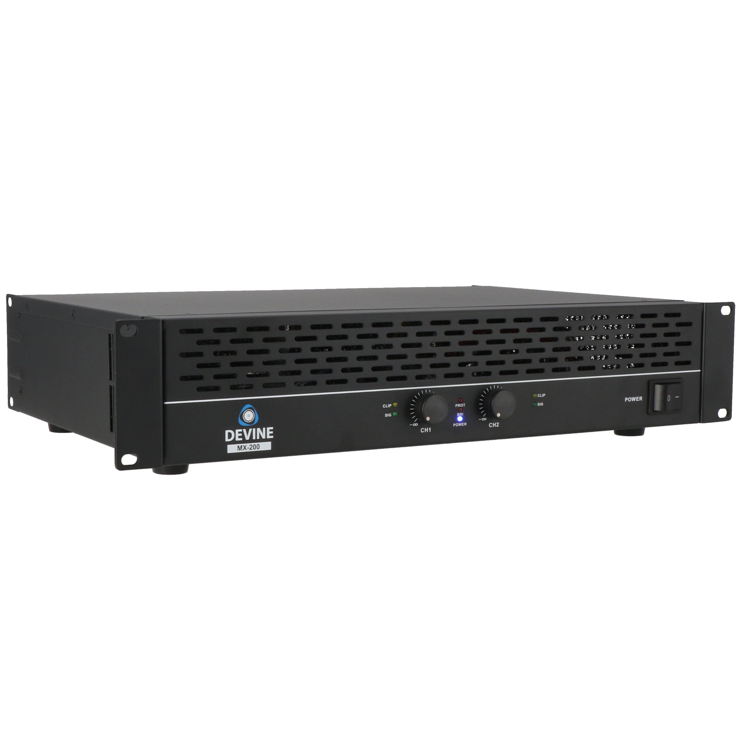 Devine Axeo installatieset met 4 passieve 8 inch speakers + versterker