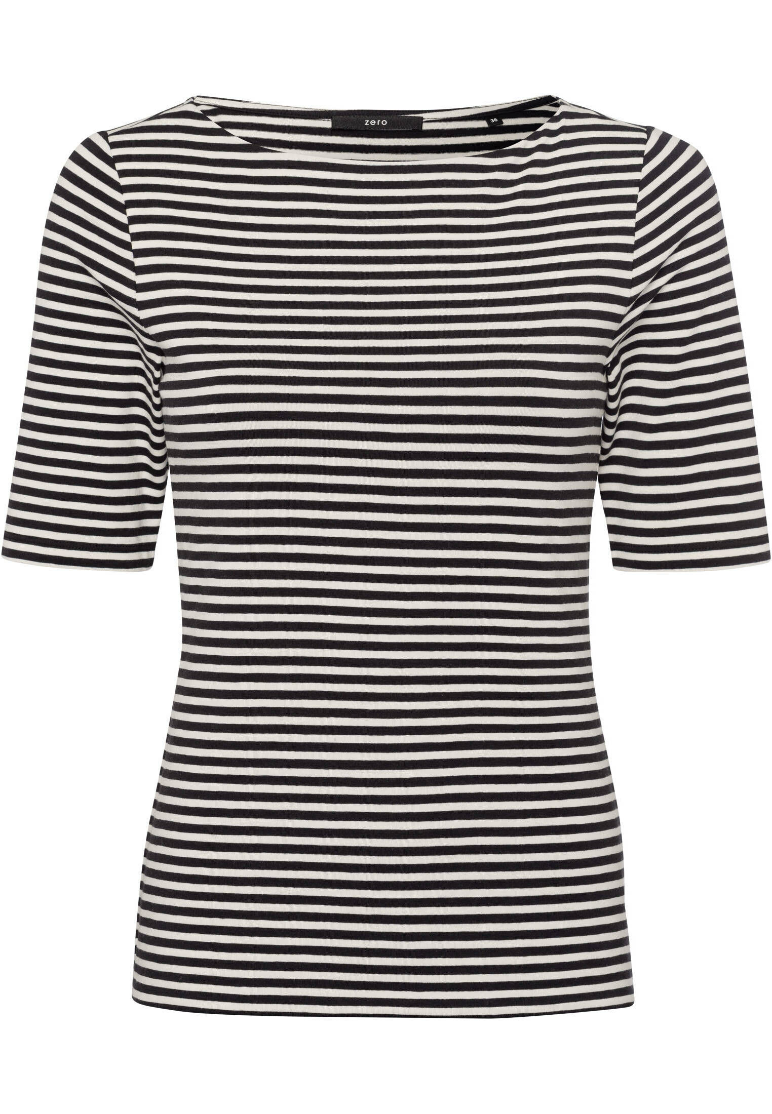 zero| Damen T-Shirt mit Streifen