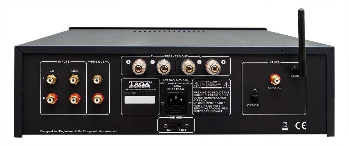 Taga Harmony HTA-2500 Noir Amplis hi-fi stéréo
