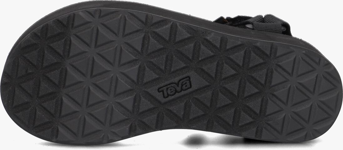 TEVA zwarte teva sandalen w flatform universal