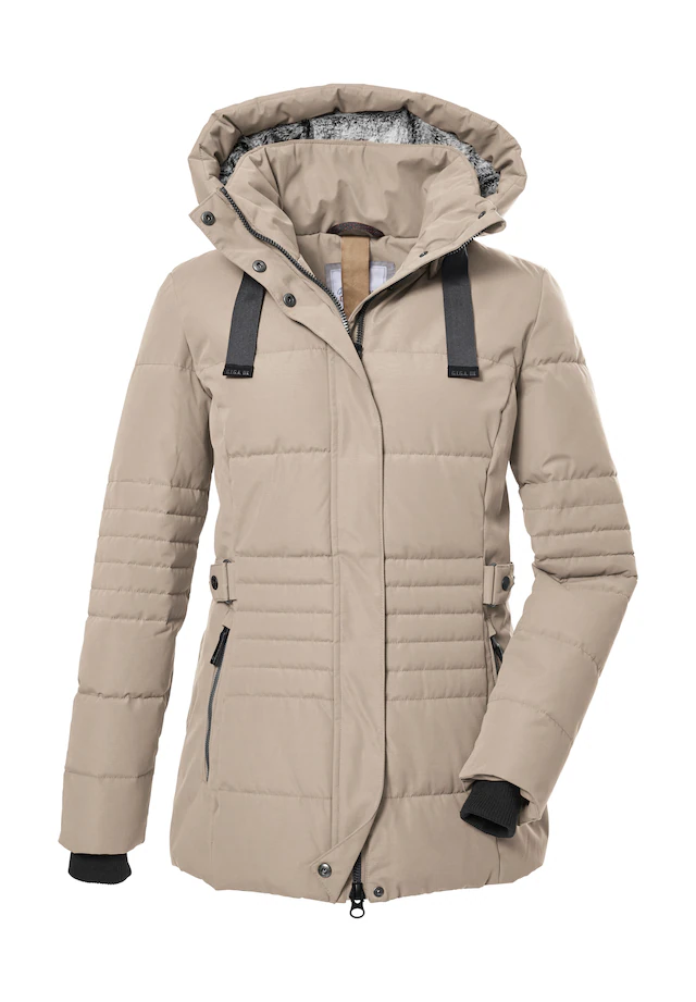 G.I.G.A. DX by killtec Steppjacke »GW 25 WMN QLTD JCKT« Taillierte Winterjacke, wasserabweisend, winddicht, abnehmbare Kapuze