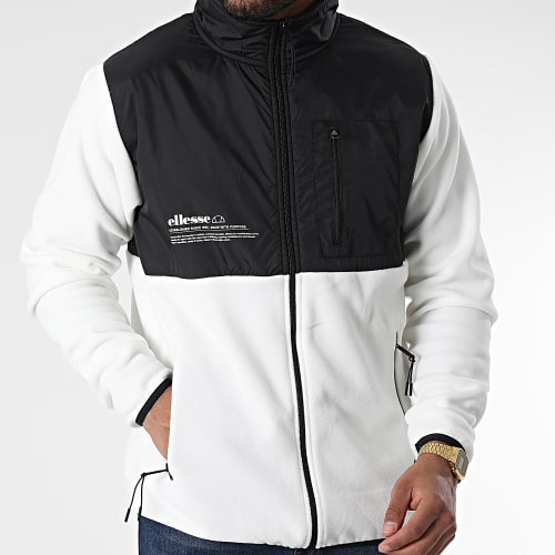 Veste Polaire Zippée Solarolo SGP16252 Blanc Noir