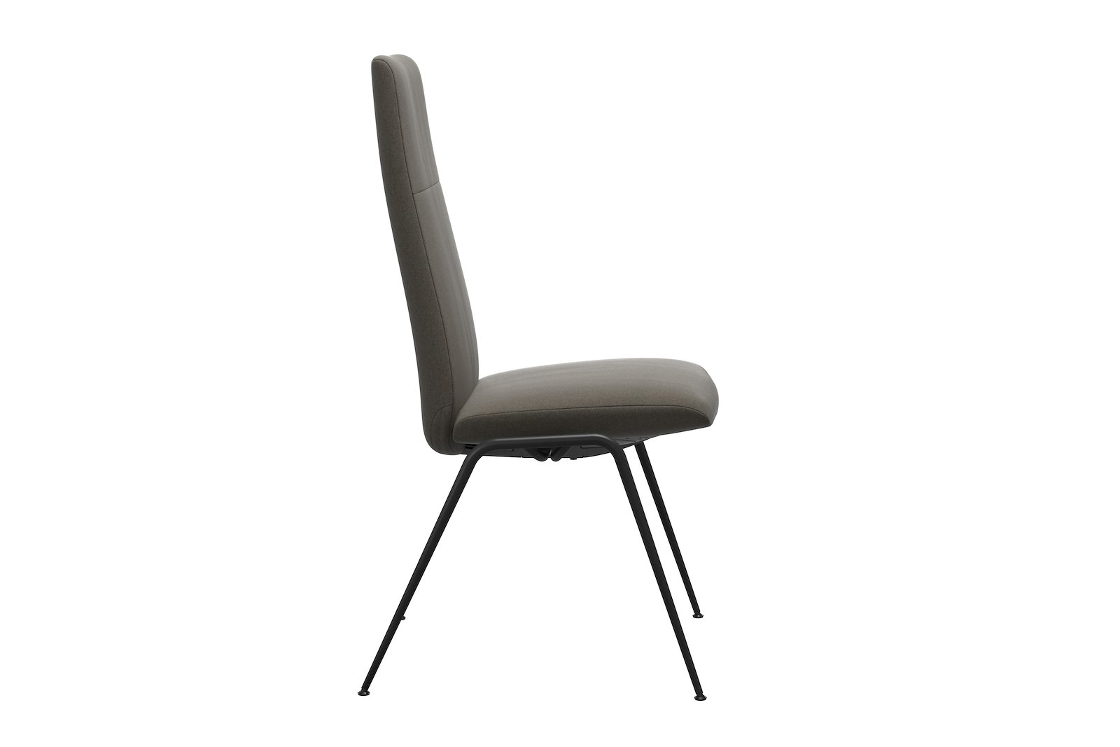 Chilli spisestol Tekstil Tulip - Green - Sort