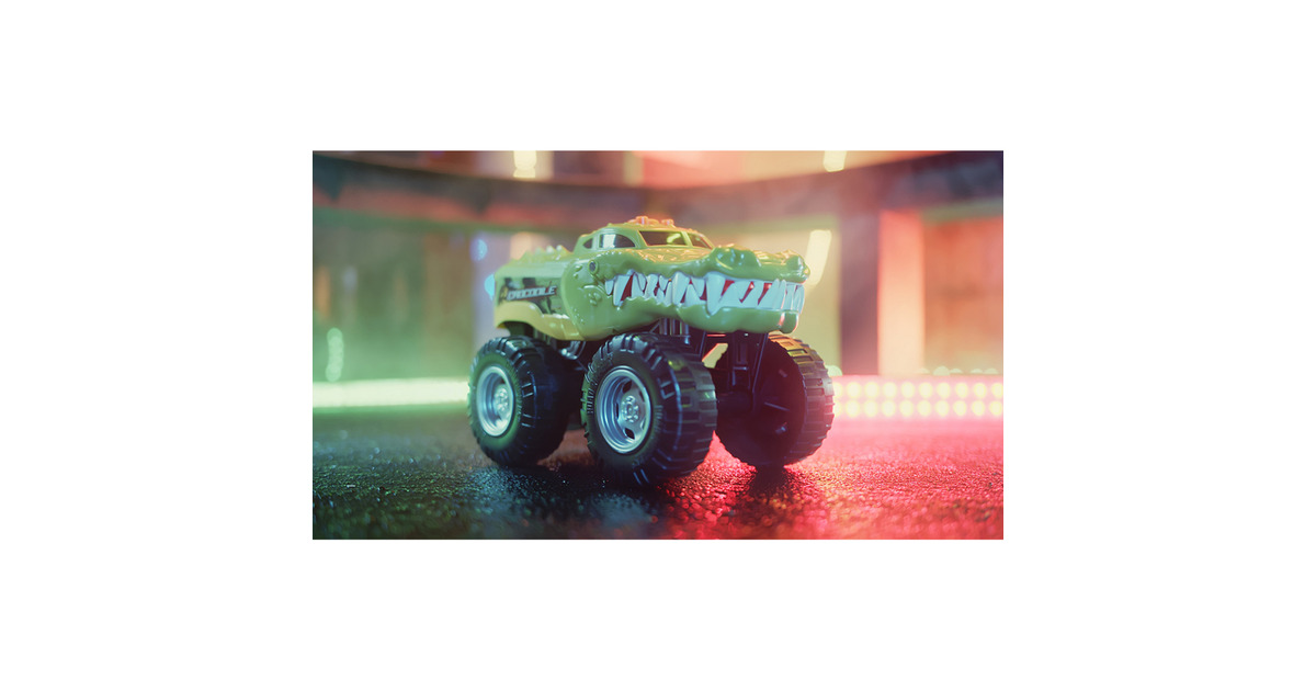 NikkoRoad Rippers - Wheelie Monsters: Crocodile Truck Speelgoedvoertuig