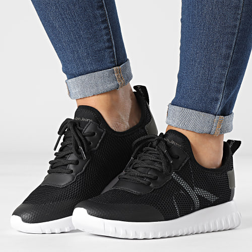 Baskets Femme Sporty Runner EVA Slip-On 0687 Black