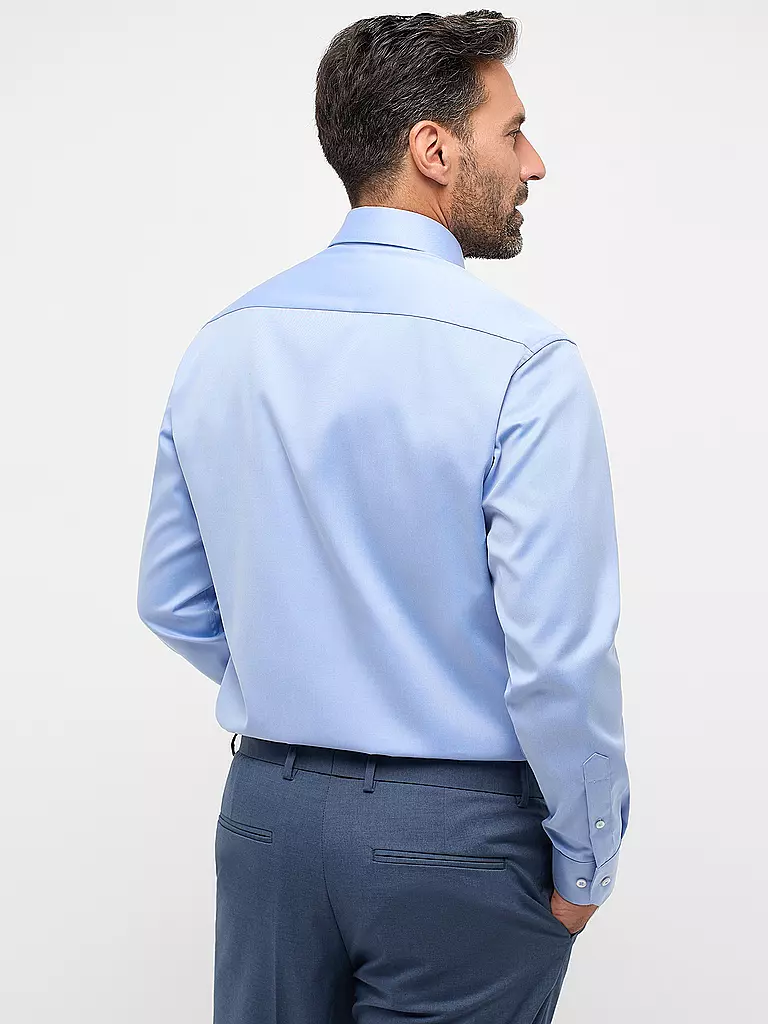 ETERNA Hemd Comfort Fit blau