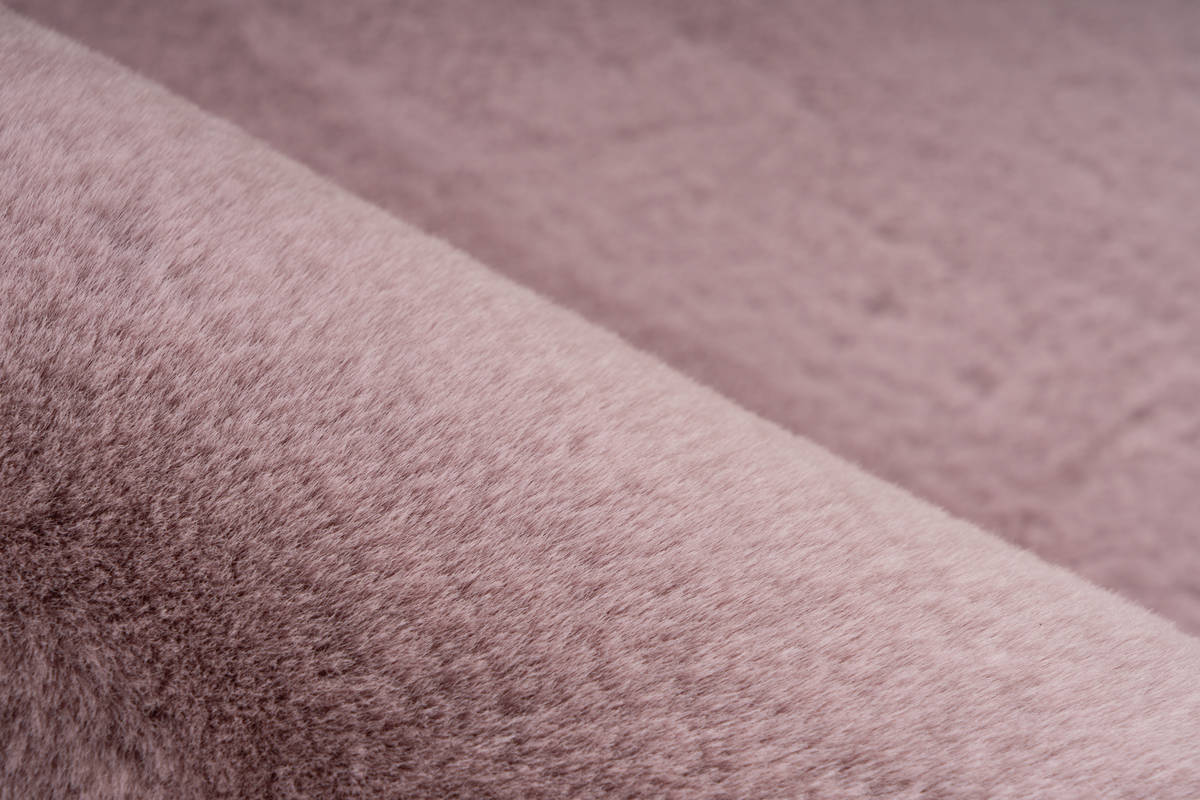 Teppich RABBIT LIGHT 500 - rosa - rund -Ø 120 cm