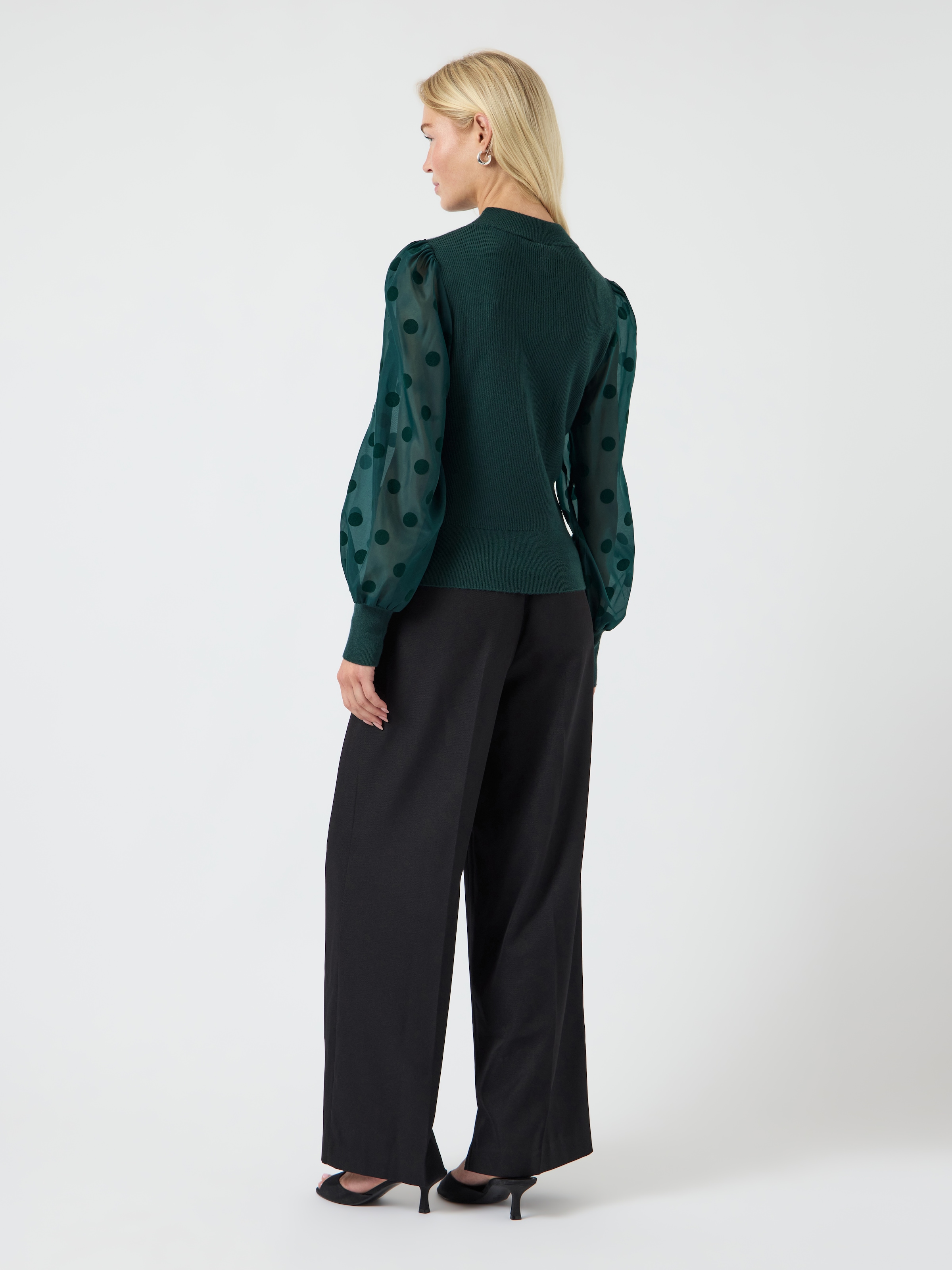 Y.A.S Rundhalspullover »YASDOTME LS KNIT PULLOVER S. NOOS«
