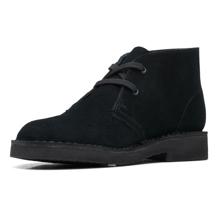 Clarks Bottines Lacets Desert Boot Suede | Noir