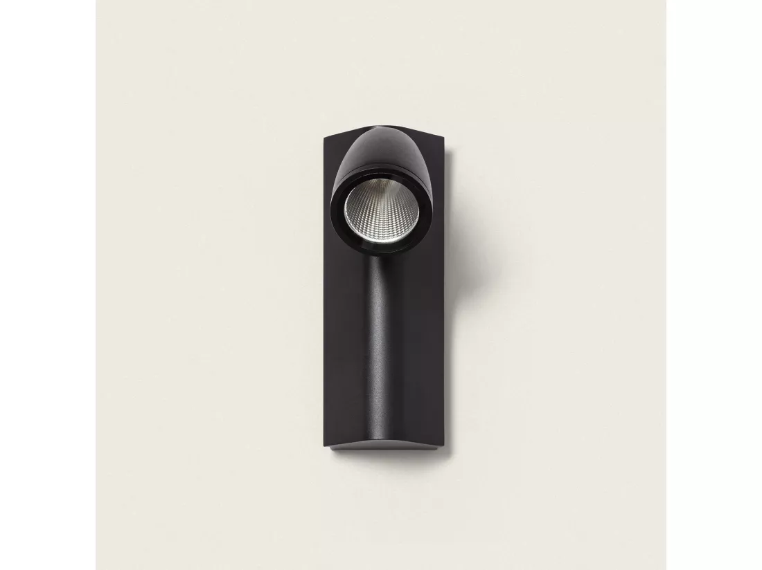 Applique Murale Extérieure LED 6W Aluminium Abel Noir