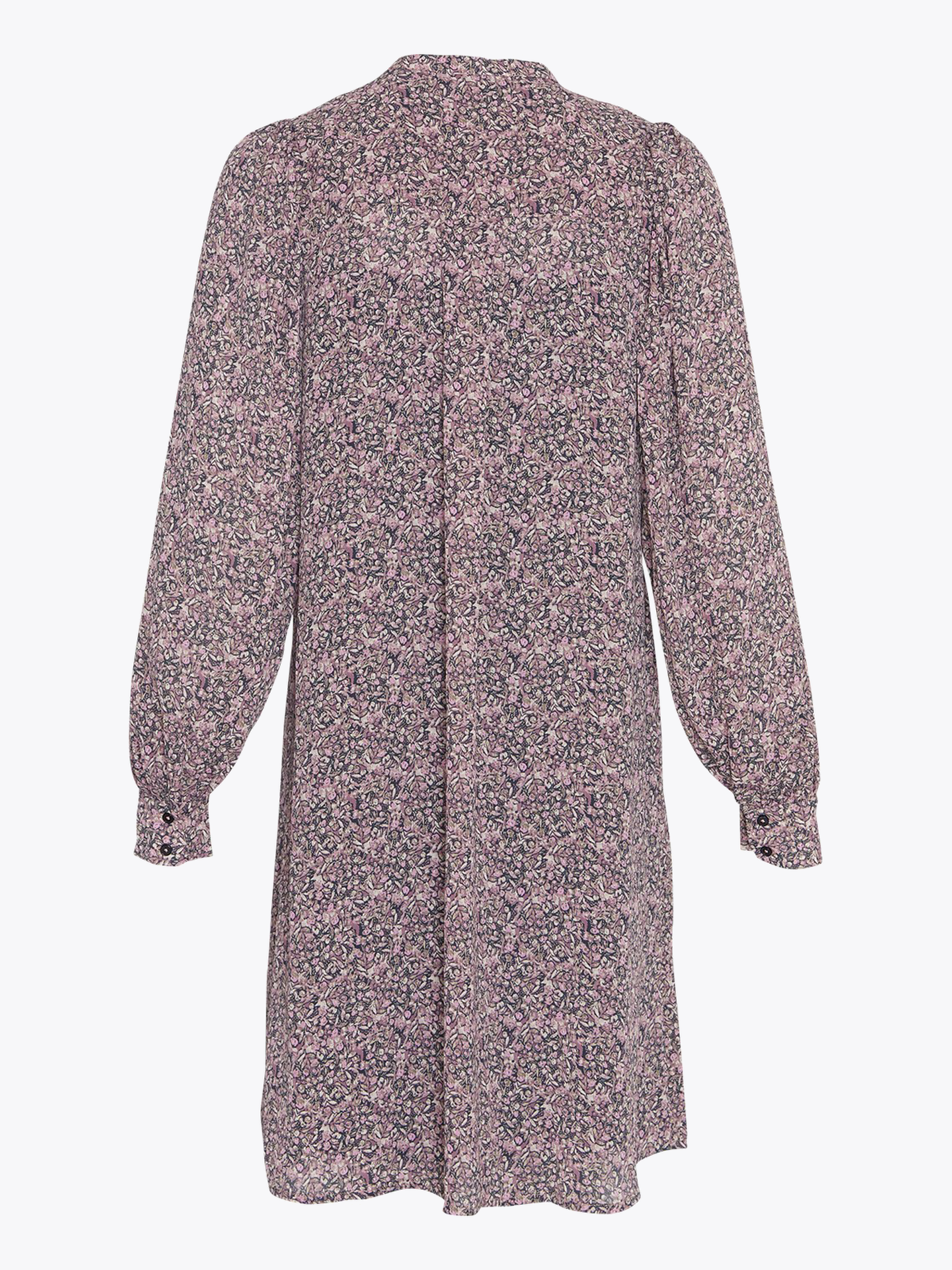 Hedda Rikkelie Long Sleeve Shirt Dress All Over Print