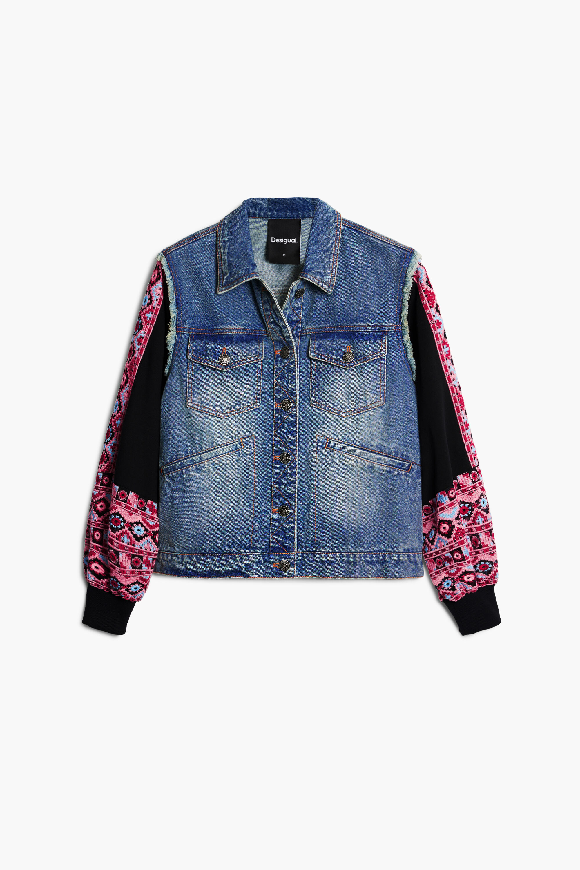 Chaqueta Trucker texturas
