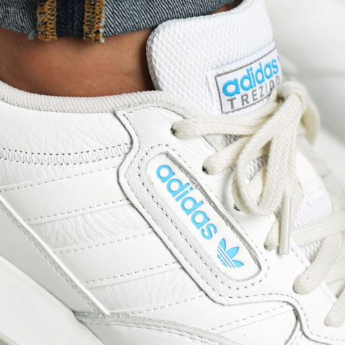 Baskets Treziod 2 ID4613 Cloud White Dash Grey Grey Three
