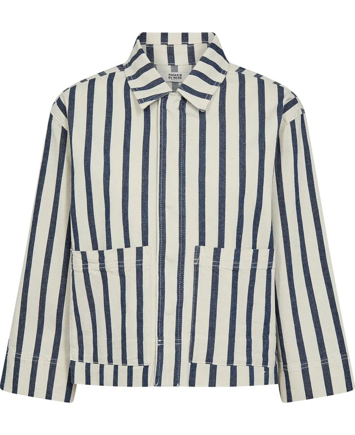 Magasin du Nord Collection Trille 7G Wide blue stripe