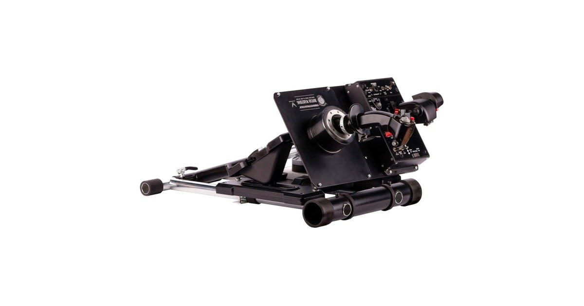 Wheel Stand ProDeluxe V2 Thrustmaster HOTAS WARTH houder  (Zwart, Voor Thrustmaster HOTAS WARTHOG, Saitek X-55, X52, Pro en X65)