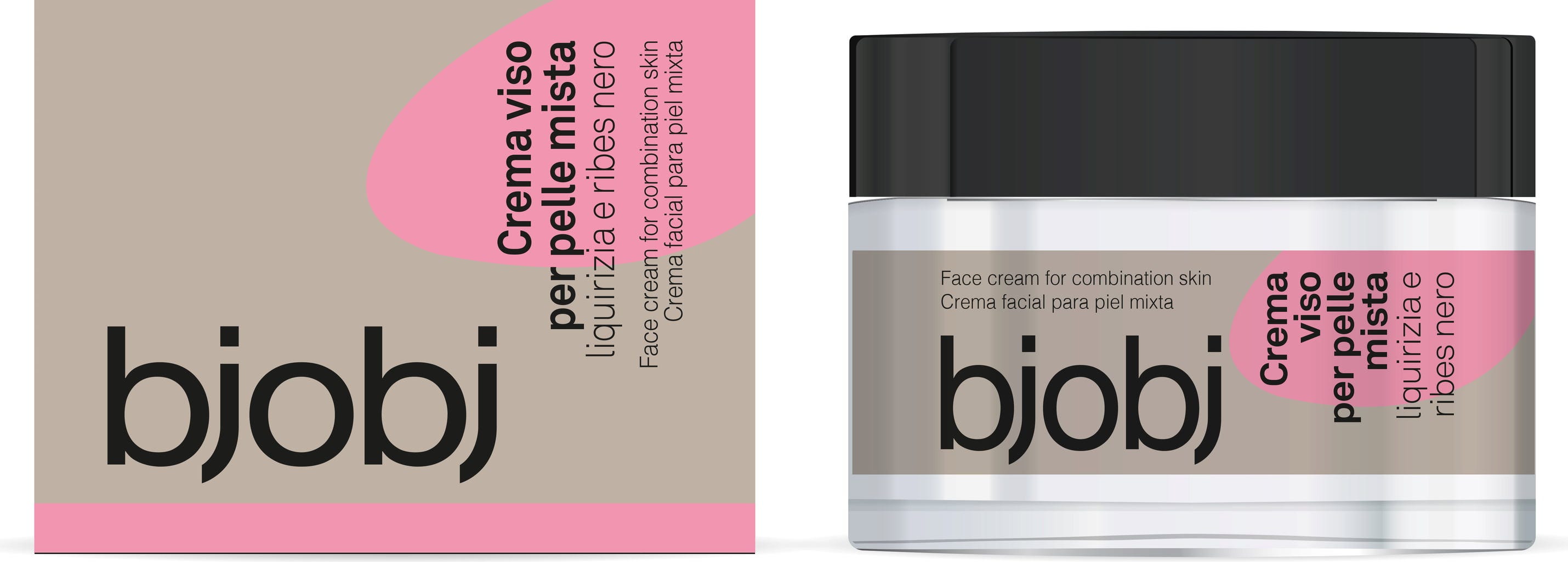 bjobj  Gesichtscreme Süßholz & Schwarze Johannisbeere, 50 ml