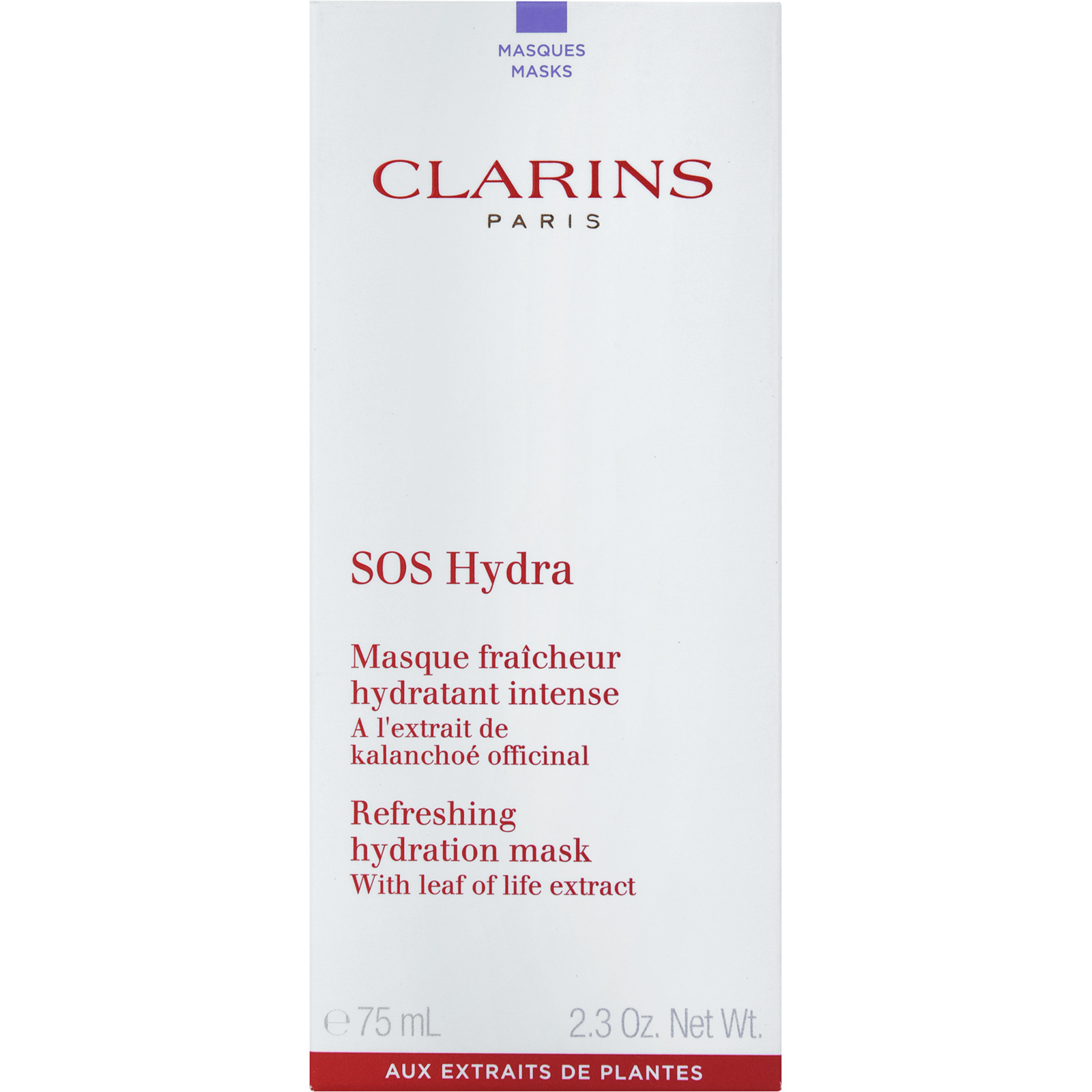 Clarins Mask SOS Hydration 75 ml