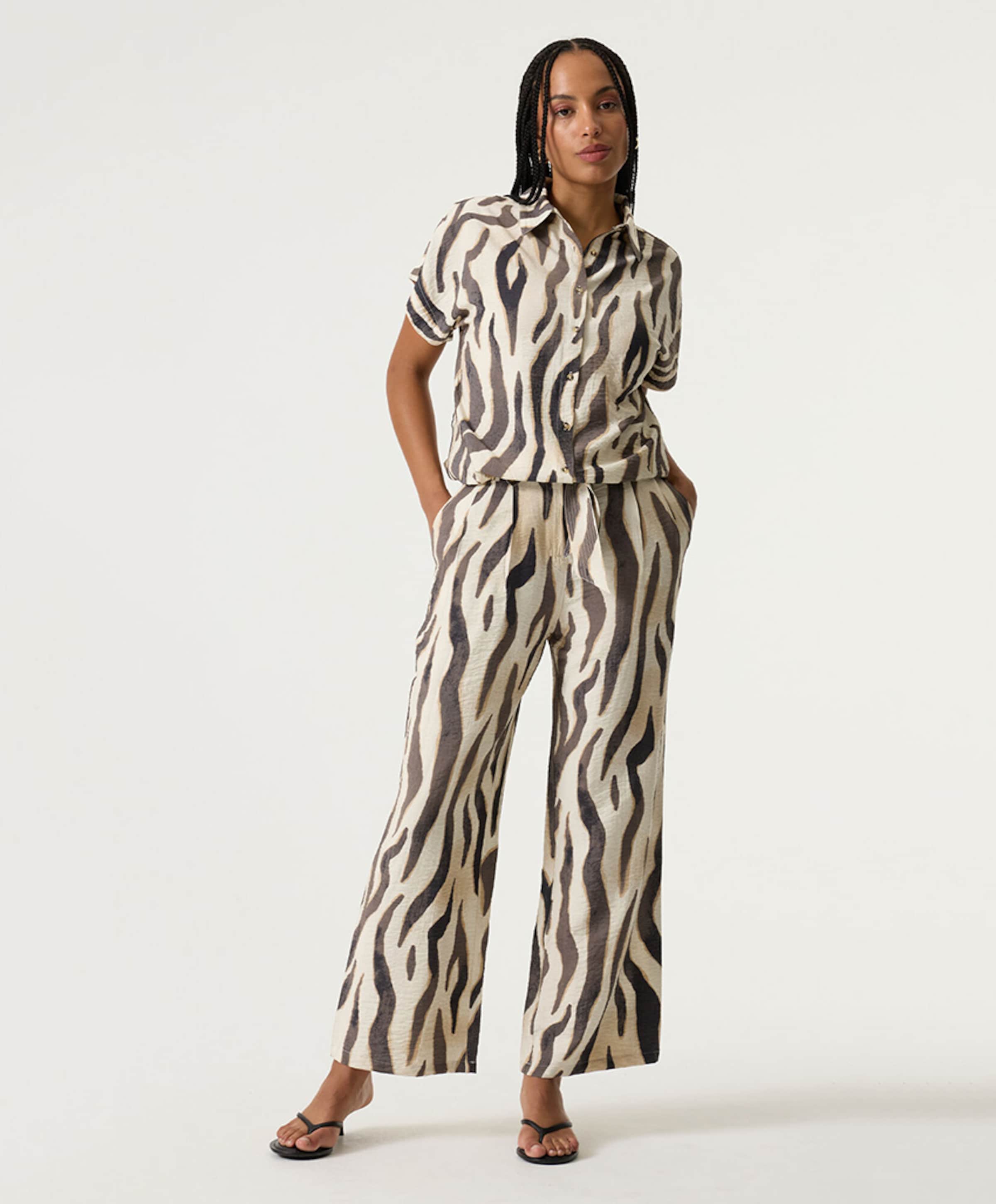Garcia Q260113_ladies pants dames broek ecru