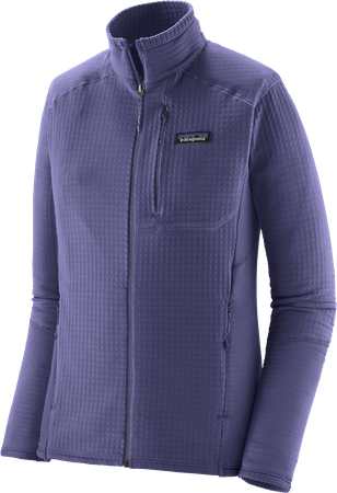 R1 HYBRID Damen-Fleecejacke  solstice purple  L