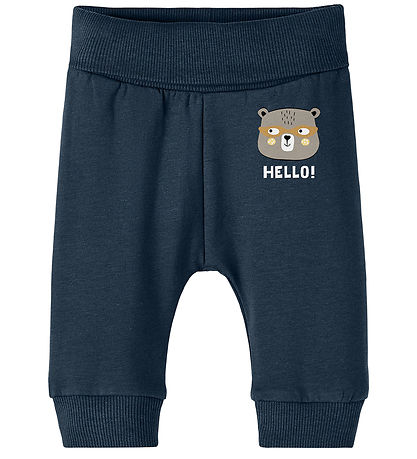 Name It Sweatpants - NbmVonne - Dark Sapphire/Hello