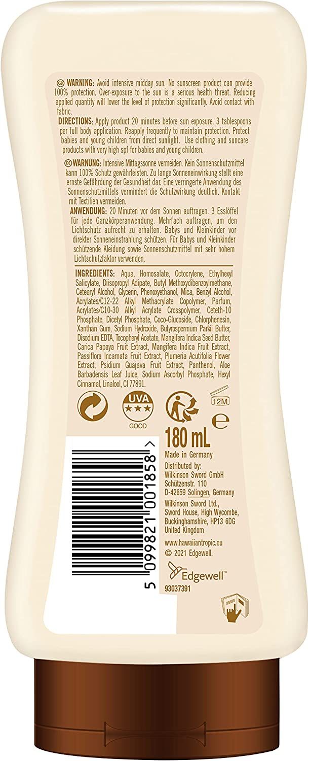 satin ultra radiance sun lotion SPF50+