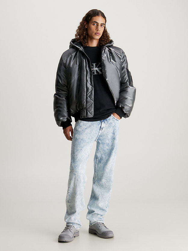Calça jeans reta dos anos 90