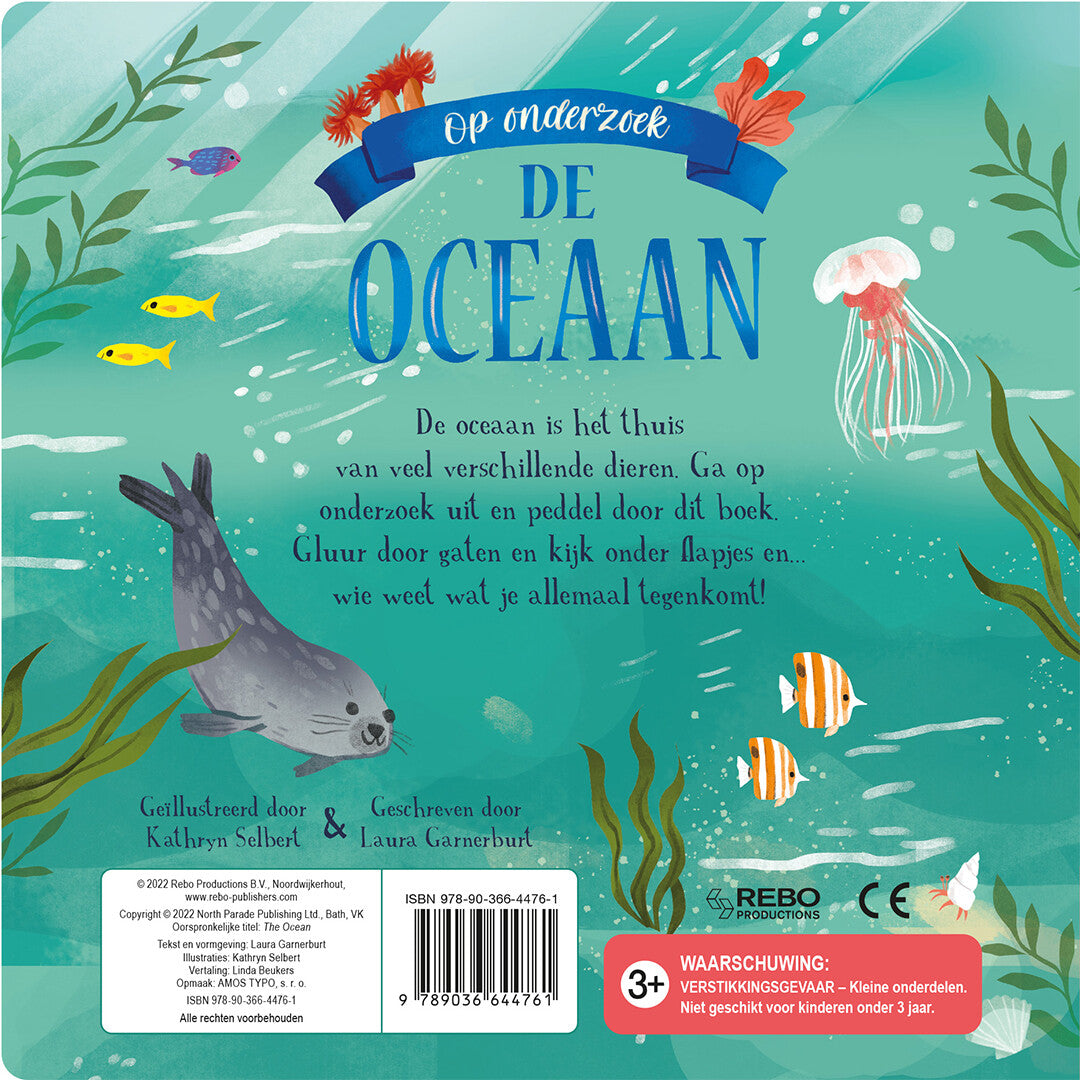 Uitgeverij rebo flapjesboek de oceaan