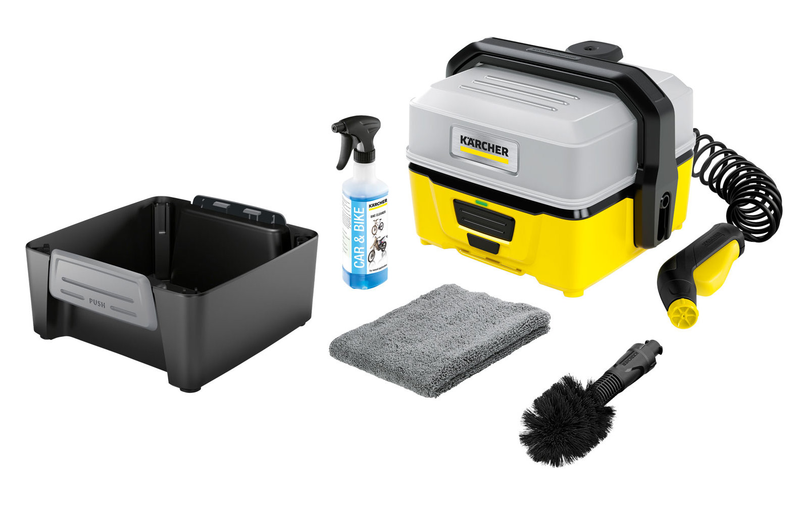 Kärcher Mobile Outdoor Cleaner OC 3 Akku-Niedrigdruckreiniger inklusive Bike Box
