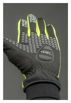 Gants Hiver GripGrab Ride Windproof Jaune Fluo