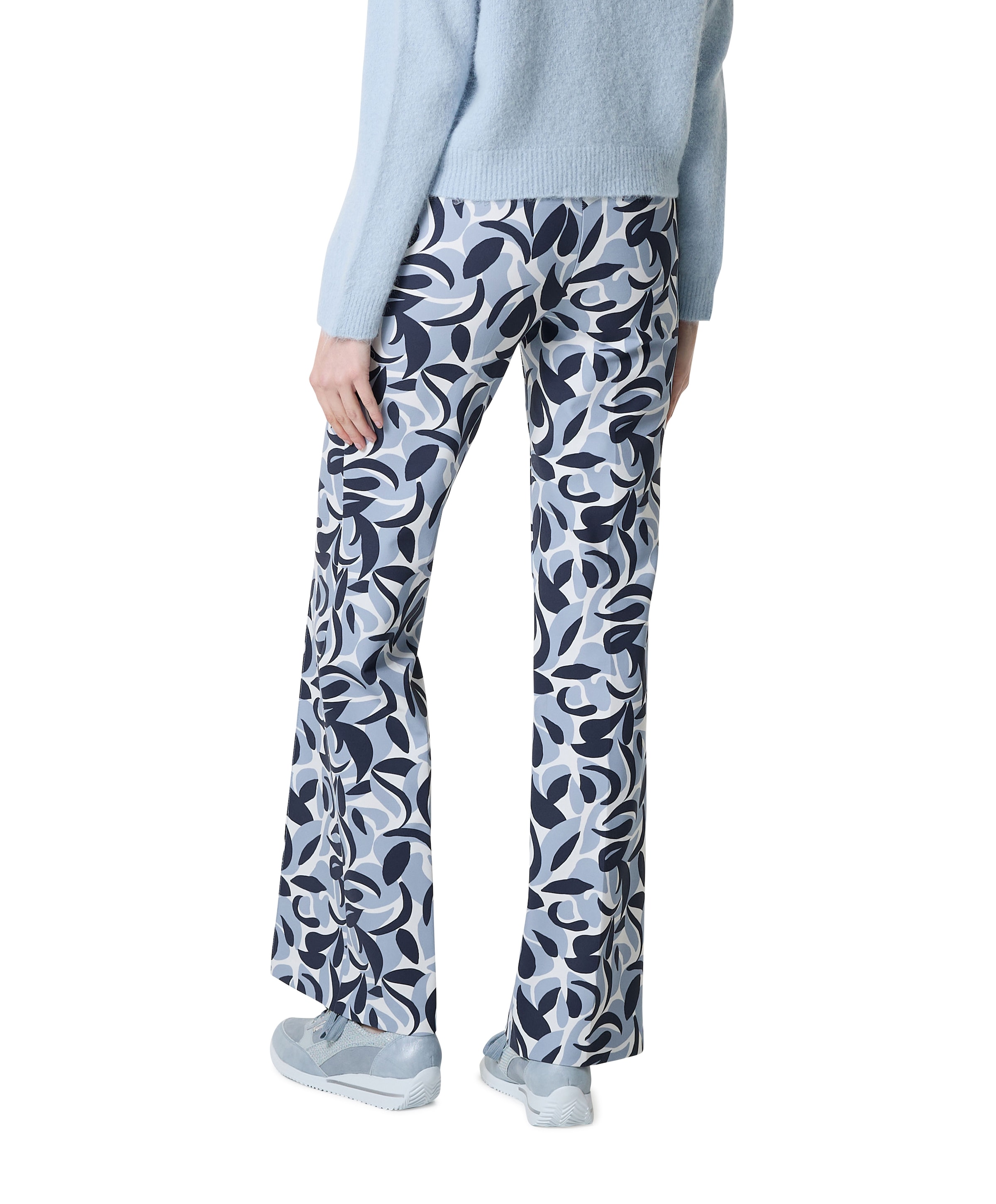 Gardeur Bootcut Slim dames broek blauw