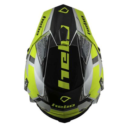 Casque trial Hebo BALANCE YELLOW FLUO 2023 - Jaune