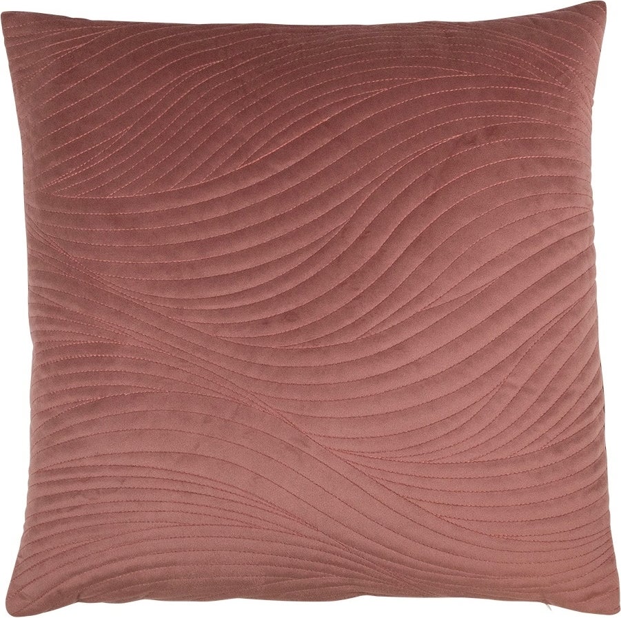 Linen & More sierkussen Derry roze 45 x 45 cm