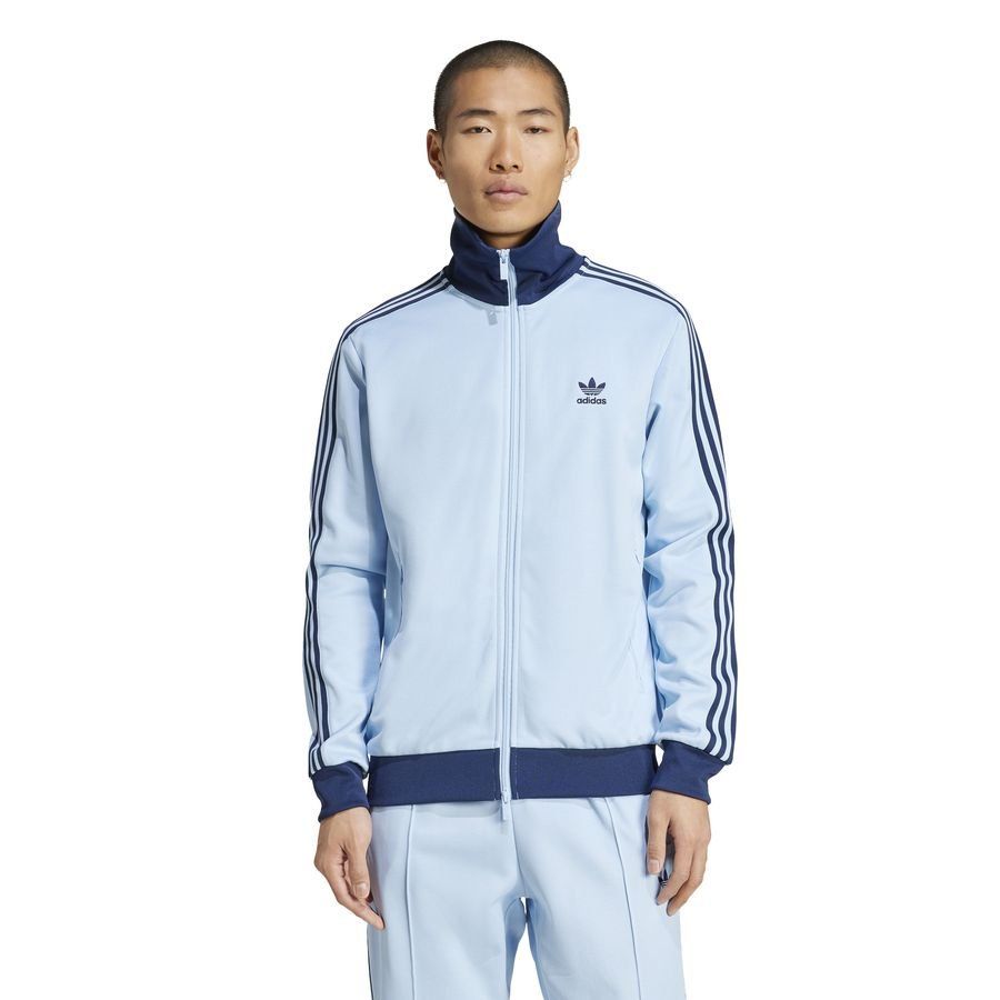adidas Originals Haut d'Entraînement Classics Beckenbauer - Bleu Ciel/Bleu