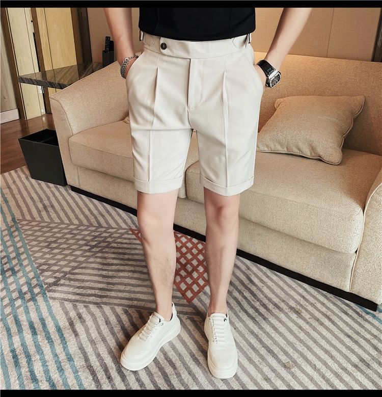Deepwood - Mid Rise Effen Korte Jurk